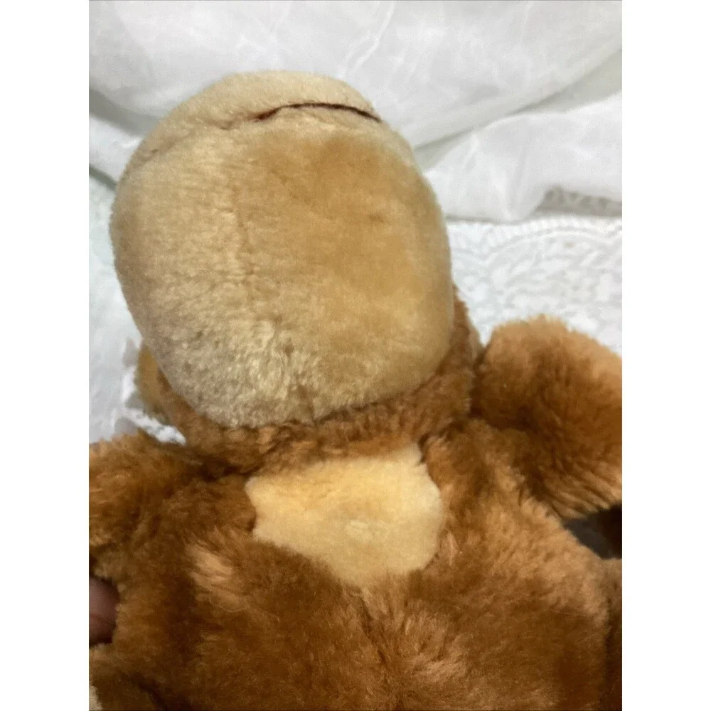 Vintage Knickerbocker Monkey Gorilla Ape Plush Stuffed Animal Toy Made In Korea